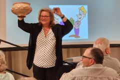 Brenda-Miotke-running-the-swap